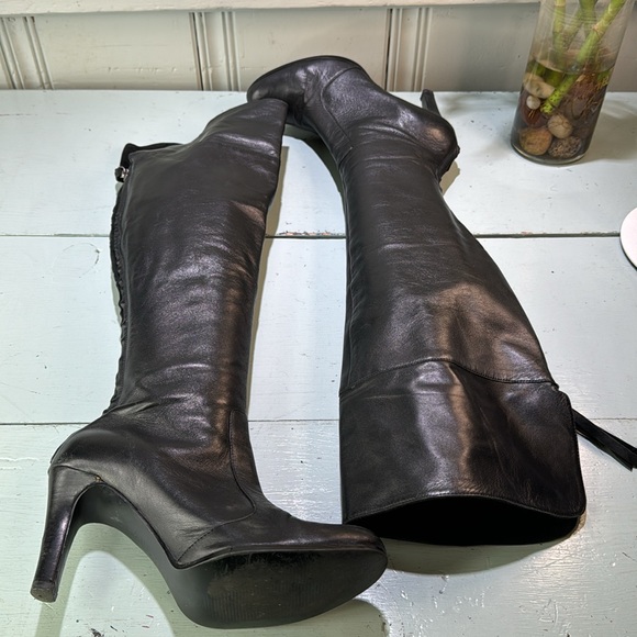 Ralph Lauren over the knee boots - Picture 4 of 8